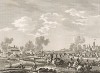 Сражение при Жемапе. 6 ноября 1792 г. французы побеждают армию австрийского герцога Саксен-Тешенского, берут Жемап и открывают дорогу на Монс. С французской стороны в бою участвуют генерал Дюмурье, герцог Шартский и будущий король Луи-Филипп. Париж, 1804