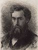 Павел Михайлович Третьяков (1832-1898). Офорт В.В. Матэ с живописного портрета работы И.Н. Крамского.