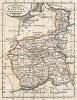 Карта царства Польского. Атлас Российской империи, состоящий из 64 карт, л.51. Санкт-Петербург, середина XIX века