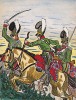 1811 г. Полк легкой кавалерии армии королевства Бавария в атаке. Коллекция Роберта фон Арнольди. Германия, 1911-29