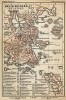 Хельсинки (карта-план из популярного немецкого путеводителя K. Baedeker. Russland. Handbuch fur Reisende. Лейпциг, 1897)