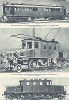 Итальянские автомотриса и электровоз, а также швейцарский электровоз начала XX века. Les chemins de fer, Париж, 1935