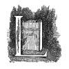 Инициал (буквица) L, предваряющий шестую главу «Истории императора Наполеона» Лорана де л’Ардеша о Раштадтском конгрессе и об отъезде генерала Бонапарта в Египет. Париж, 1840