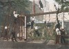 Французские сапёры выполняют гимнастические упражнения. L'Album militaire. Livraison №10. Sapeurs-Pompiers. Париж, 1890