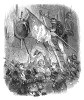 16 октября 1805 г. маршал Ней берет Инсбрук. В арсенале среди трофеев обнаруживают знамя французского 76-го полка, захваченное австрийцами в предыдущей войне. Находка вызывает всеобщее ликование. Histoire de l’empereur Napoléon. Париж, 1840