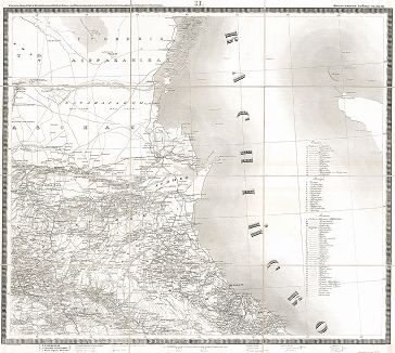 Карта театра войны в Азии 1826, 1827, 1828, 1829 и 1830 годов. Составлена и гравирована в Военно-топографическом депо в 1841 году. Часть II. 