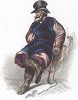 Хозяйский кучер. Лист из серии Musée Cosmopolite; Musée de Costumes, Париж, 1850-63