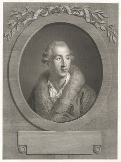 Иоганн Готтард фон Мюллер (1747--1830) - известный немецкий гравер, член Парижской и Штутгарской академии.