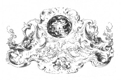 Аламаз Фридриха Великого. Илл. Адольфа Менцеля. Geschichte Friedrichs des Grossen von Franz Kugler. Лейпциг, 1842, с.244