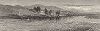 Минеральные источники в Йеллоустонском национальном парке. Лист из издания "Picturesque America", т.I, Нью-Йорк, 1872.