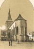 Лютеранская церковь святого Иоанна в городе Дерпт (Тарту) Лифляндской губернии в 1852 году (Русский художественный листок. № 9 за 1853 год)