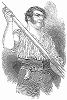 Прославленный английский моряк Уильям Миллер (1802 -- 1848), служивший боцманом на деревянном колесном паровом фрегате британского флота "Эвенджер", разбившемся в 1848 году у берегов Северной Африки (The Illustrated London News №300 от 29/01/1848 г.)