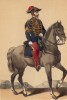1860-е гг. Адъютант испанского короля в парадной форме (из альбома литографий L'Espagne militaire, изданного в Париже в 1860 году)