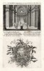 1. Явление ангела Захарии 2. Крещение Иисуса Христа в Иордане (из Biblisches Engel- und Kunstwerk -- шедевра германского барокко. Гравировал неподражаемый Иоганн Ульрих Краусс в Аугсбурге в 1694 году)