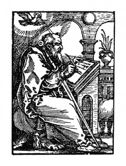 Святой Павел, апостол Иисуса Христа. Бартель Бехам для Martin Luther / Neues Testament. Издал Hans Herrgott, Нюрнберг, 1526