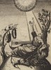 Фронтиспис бестселлера XVII -- XVIII веков "Символы божественные и моральные и загадки жизни человека" Фрэнсиса Кварльса (лондонское издание 1788 года)