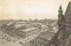 Ле-Аль -- центральный парижский рынок (до 1970-х годов), сейчас название квартала (из работы Paris dans sa splendeur, изданной в Париже в 1860-е годы)