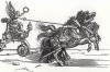 Малая Триумфальная колесница, или Бургундское бракосочетание (гравюра Альбрехта Дюрера (правая часть))