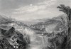Итальянский пейзаж (лист из альбома "Галерея Тёрнера", изданного в Нью-Йорке в 1875 году)