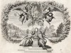 Товий приносит жертвы (из Biblisches Engel- und Kunstwerk -- шедевра германского барокко. Гравировал неподражаемый Иоганн Ульрих Краусс в Аугсбурге в 1694 году)