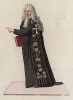 Мальтийский рыцарь в орденском одеянии. Abbildungen derjenigen Ritter-Orden welche eine eigene Ordenskleidung haben. Мангейм, 1791