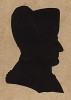 Силуэт Наполеона из коллекции Роберта фон Арнольди. Германия, 1911-29