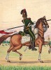 1812 г. Кавалерист 2-го полка французской легкой кавалерии. Коллекция Роберта фон Арнольди. Германия, 1911-29