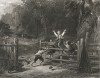 Счастлив, как король. Офорт Эдварда Финдена по одной из лучших жанровых картин Уильяма Коллинза. Лондон, ок. 1840 г.