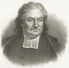 Андреас Риделиус (24 августа 1671 - 1 мая 1738), философ, епископ епархии Лунд (1734 - 38). Galleri af Utmarkta Svenska larde Mitterhetsidkare orh Konstnarer. Стокгольм, 1842