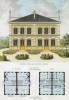 Двойной дом на бульваре Перейр в Париже (из популярного у парижских архитекторов 1880-х Nouvelles maisons de campagne...)