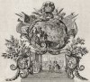 Победа Гедеона и израильтян над мадианитянами (из Biblisches Engel- und Kunstwerk -- шедевра германского барокко. Гравировал неподражаемый Иоганн Ульрих Краусс в Аугсбурге в 1700 году)