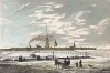 Петропавловская крепость в Санкт-Петербурге. Panorama universal. Europa. Rusia, л.51. Барселона, 1839