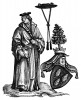 Барон Гейнрих фон Вальдбург. Ганс Бургкмайр для Matthaeus von Pappenheim / Chronik der Truchsess von Waldburg. Германия, 1530. Репринт 1932 г.