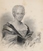 Мария Сибилла Мериан (1647-1717) -- немецкая художница, гравёр и книжный иллюстратор эпохи барокко, также известный энтомолог (фронтиспис тома XL "Библиотеки натуралиста" Вильяма Жардина, изданного в Эдинбурге в 1843 году)