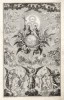 Фронтиспис Biblisches Engel- und Kunstwerk… - посвящение императору Священной Римской империи Леопольду I