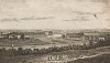 Сады Кью. Вид на Темзу с холма Ричмонд (из A New Display Of The Beauties Of England... Лондон. 1776 год. Том 1. Лист 16)