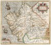 Карта Галисии. Gallaecia Regnum. Составил Герхард Меркатор. Амстердам, 1610