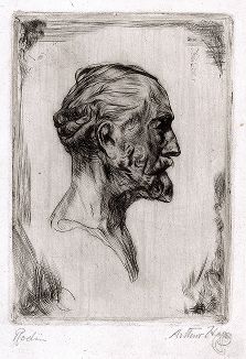 Портрет Антонина Пруста работы Огюста Родена, 1885 год. 