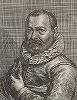 Рулант Саверей (1576 -- 1639 гг.) -- голландский гравер и живописец. Гравюра Яна Мейссенса по рисунку Адама Виллартса. 