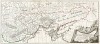 Карта Сарматии в 900 году от рождества Христова. Carte des pays occupés par les Patzinaces et les Sobartoasphales. Картуш гравировал Бартоломео де Фолин. Варшава, 1789