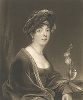 Элизабет Левесон-Гоуэр, герцогиня Сазерленд (1765-1839) с оригинала модного портретиста XIX века академика Томаса Филлипса. 