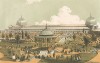Здание Всемирной выставки 1862 года в Лондоне. Русский художественный листок №12, 1862