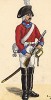 1800 г. Солдат полка von Polenz легкой кавалерии королевства Саксония. Коллекция Роберта фон Арнольди. Германия, 1911-29