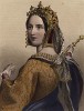 Королева Маргарет, героиня пьесы Уильяма Шекспира «Генрих VI». The Heroines of Shakspeare. Лондон, 1848