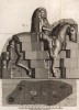 Гипсовая форма для отливки конной статуи (Ивердонская энциклопедия. Том IV. Швейцария, 1777 год)