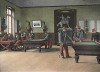 Бильярдная зала военной академии Сен-Сир. L'Album militaire. Livraison №13. École spéciale militaire de Saint-Cyr. Service interieur. Париж, 1890