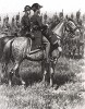 Ветеринар и военный медик французской армии в парадной форме образца 1855 года (из Types et uniformes. L'armée françáise par Éduard Detaille. Париж. 1889 год)