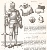 Копье (fig. 6) и полное защитное вооружение рыцаря эпохи императора Максимилиана I