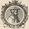 Поль Юниус Красс (лист 56 иллюстраций к известной работе Medicorum philosophorumque icones ex bibliotheca Johannis Sambuci, изданной в Антверпене в 1603 году)
