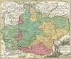 Карта княжества Трансильвания. Principatus Transilvaniæ in quinque nationes earumque regiones et comitatus cum finitimis vicinorum statuum provinciis accurate divisus.